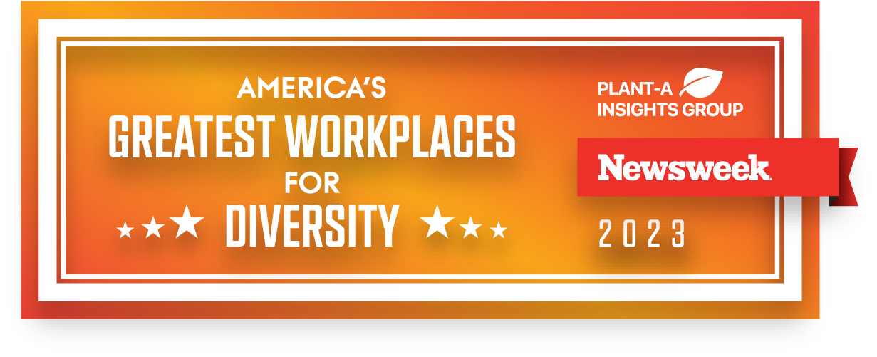 Banner for America's Greatest Workplaces for Diversity 2023 the banner for the 2023 America's greatest workplaces for diversity list