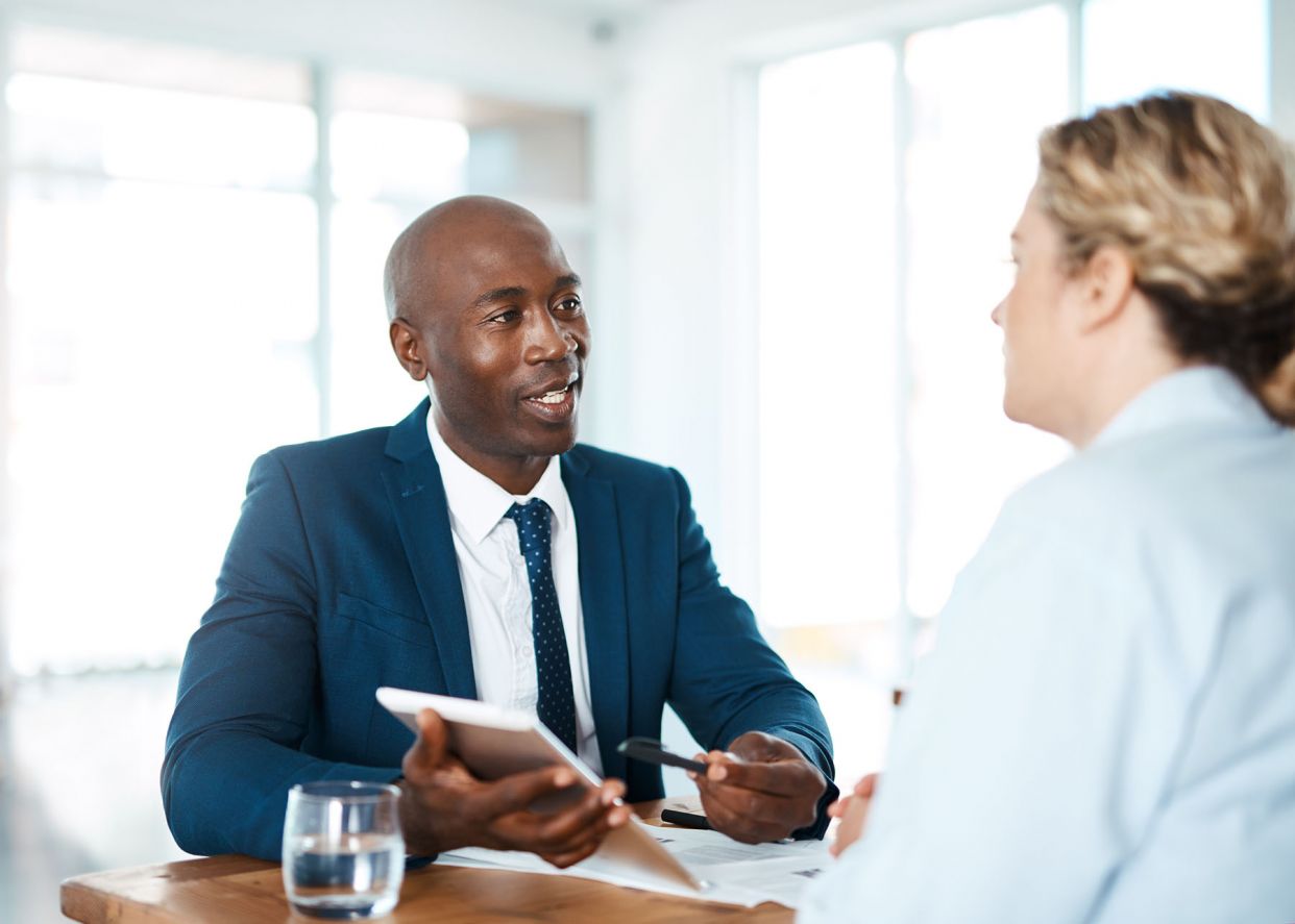 business expert one on one meeting