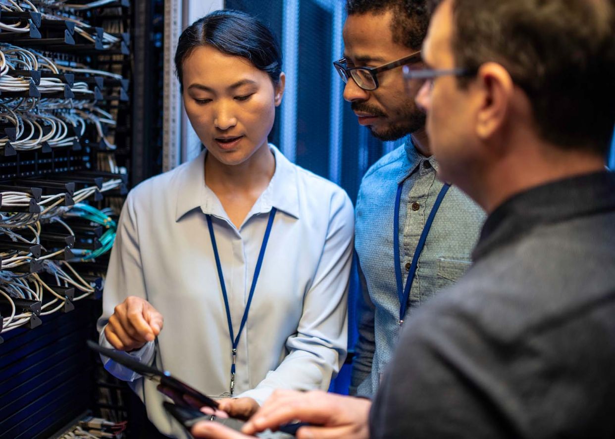 cybersecurity experts offering technical expertise