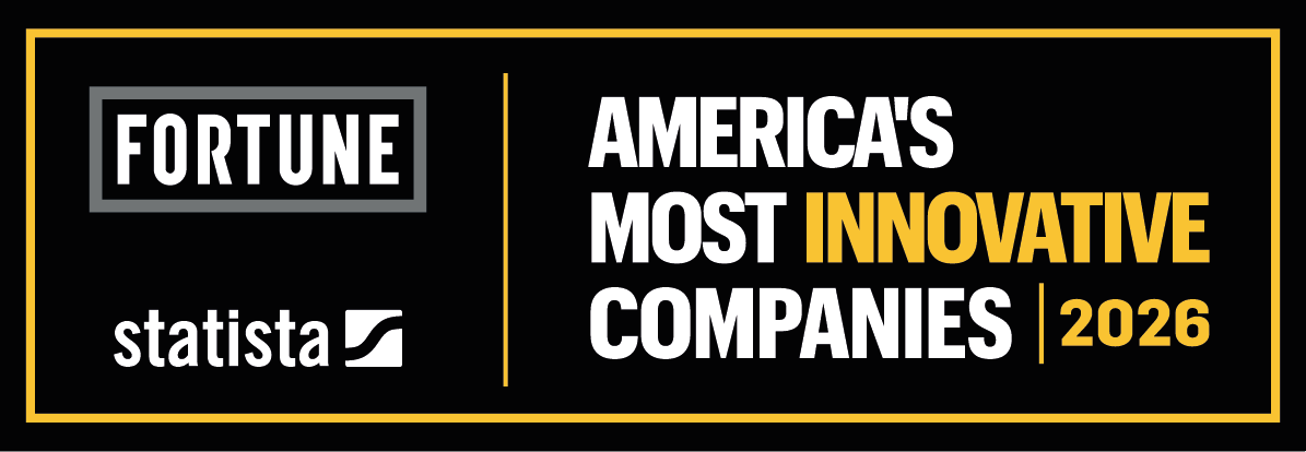 logo Fortune. statista. America's most innovative companies 2026