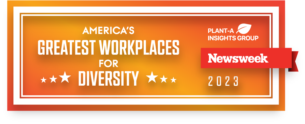 the banner for the 2023 America's greatest workplaces for diversity list
